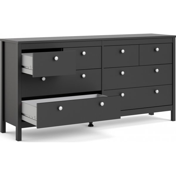 Madrid bred kommode - Sort