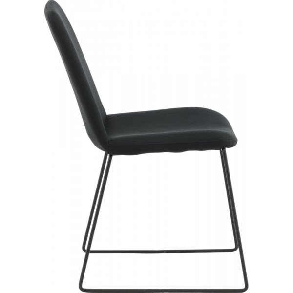 Minnie spisestol - Svart stoff Minnie spisestol - Svart stoff