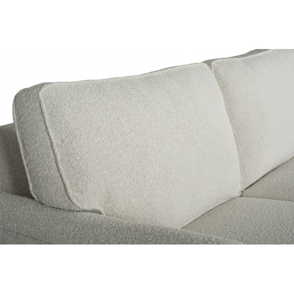 Howard Watford Deluxe 2-seters sofa i boucl + Tekstilpleie for mbler