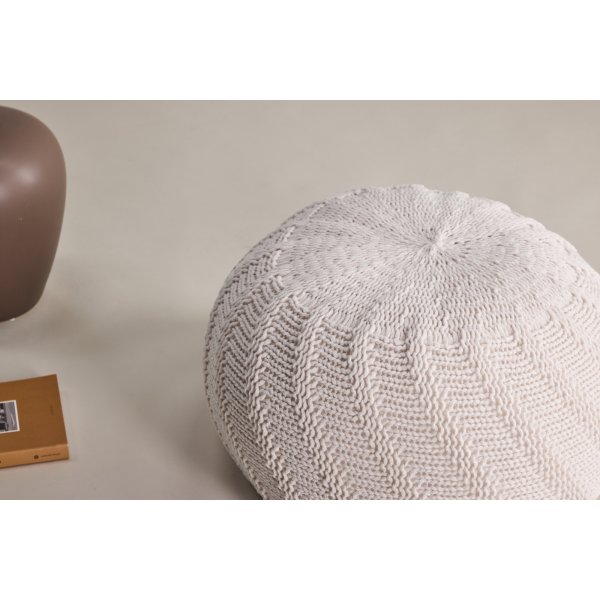 Ted puff Ø45 cm - Offwhite Ted puff Ø45 cm - Offwhite