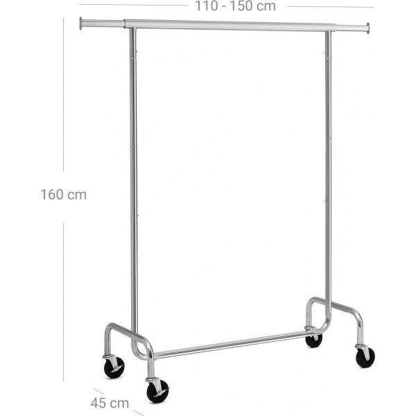 Piccolo klesstativ - Krom