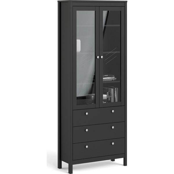 Madrid vitrineskap - Sort Madrid vitrineskap - Sort