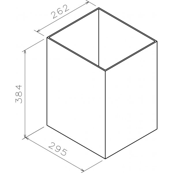 Gune mediabenk - Hvit/eik Gune mediabenk - Hvit/eik