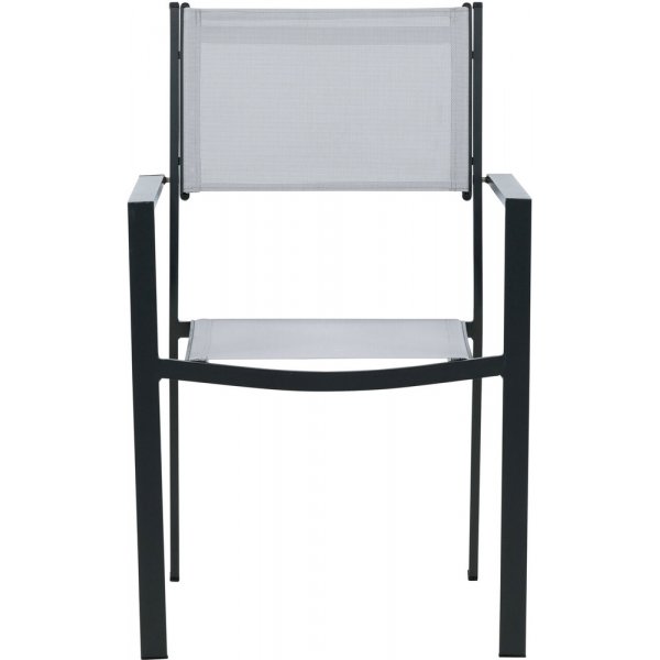 Copacabana spisestuestol - Sort/Grå Copacabana spisestuestol - Sort/Grå