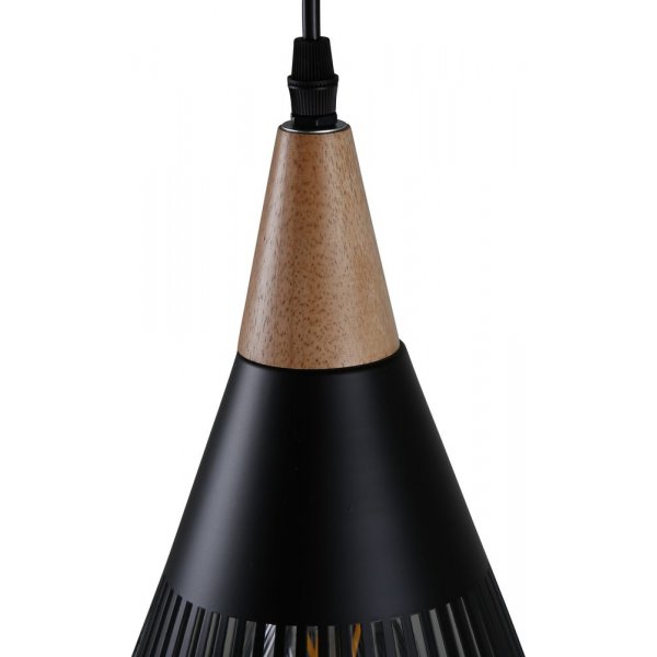 Nittsj taklampe - Svart