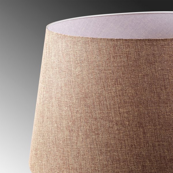 Tripod gulvlampe - Vintage/lysebrun