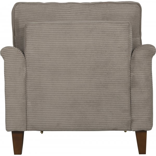 Sofa lenestol Howard mørk beige kordfløyel Sofa lenestol Howard mørk beige kordfløyel