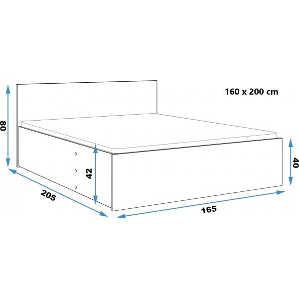 Panamax rammeseng - Valgfri farge og størrelse! Panamax rammeseng - Valgfri farge og størrelse!