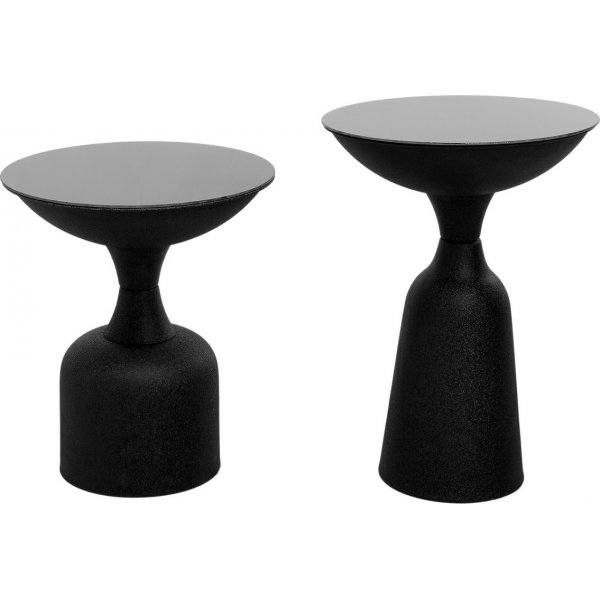 Chalice sidebord sett 46/56 cm - Sort