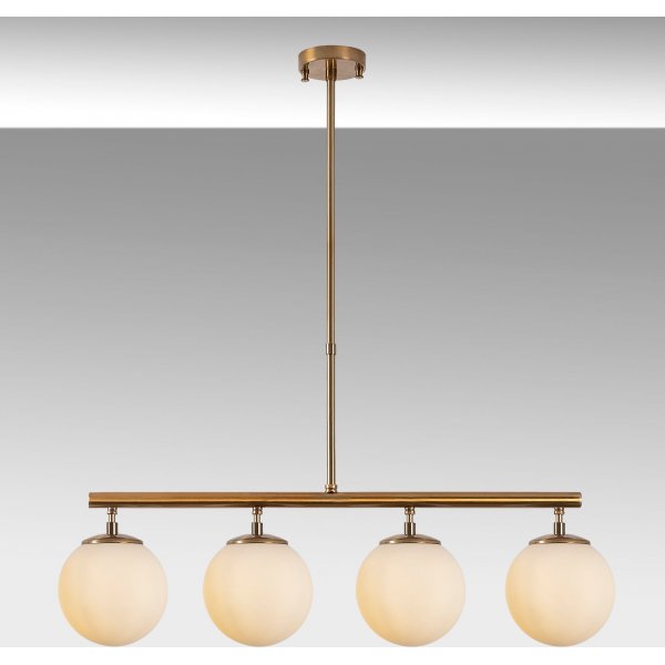 Fasettert taklampe 10435 - Vintage/hvit Fasettert taklampe 10435 - Vintage/hvit