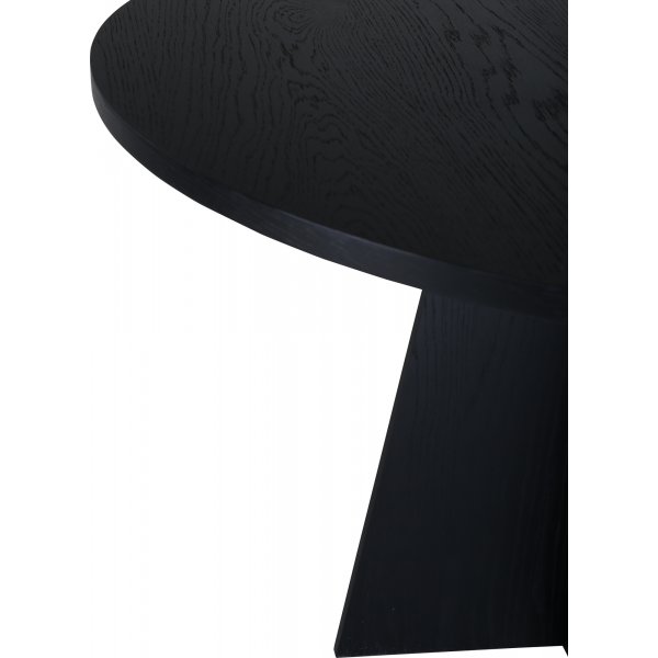 Bootcut spisebord 110 cm - Sort