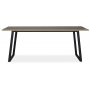 Edge 3.0 Spisebord 190x90 - Grtt hytrykkslaminat (HPL)