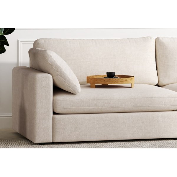 Moby 4-seters sofa 266 cm - Beige sofa Moby 4-seters sofa 266 cm - Beige sofa