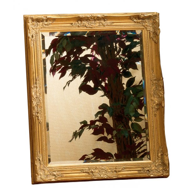 Barokk veggspeil gull 75x65 cm Vertikalt / Horisontalt