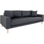Lido 3-seters sofa - Mrkegr