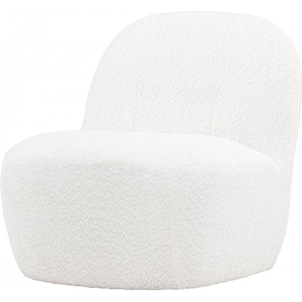 Mahla lenestol - Hvit boucl