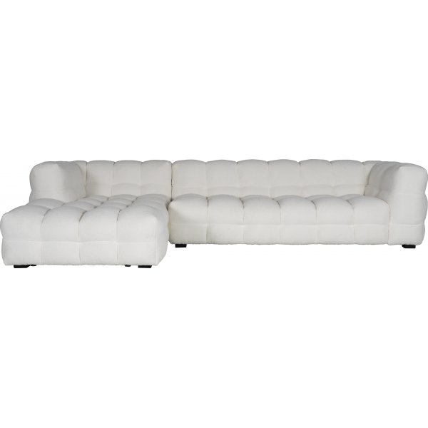 Divansofa offwhite boucl 322 cm