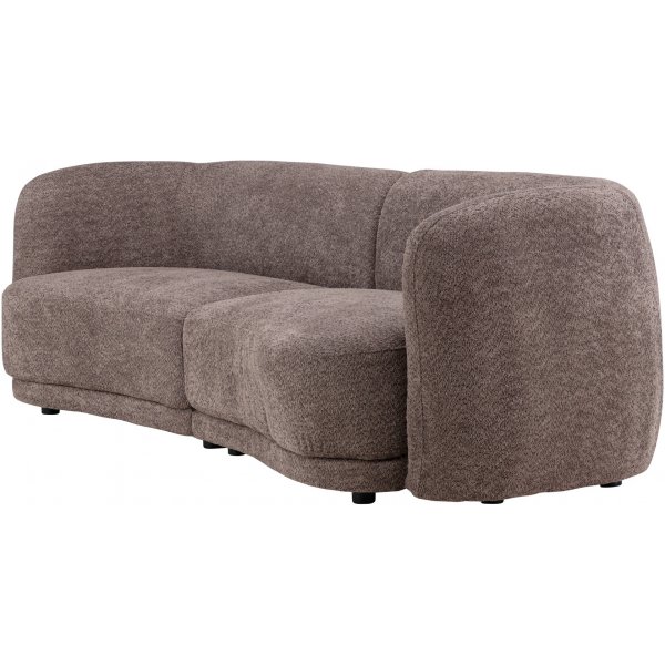 Cielo 3-seters sofa - Brun boucle Cielo 3-seters sofa - Brun boucle