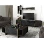 Veyron salongbord - Svart/gull