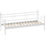 Manyas 3-seters utesofa - Hvit/bl + Tekstilrens for mbler