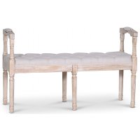 Cholet benk med håndtak - Antikk finish / Lin Cholet benk med håndtak - Antikk finish / Lin