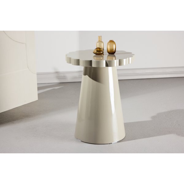 Sidebord Krull �45 cm - blank beige