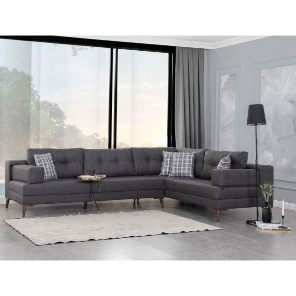 Oslo hjørnesofa - Antrasitt Oslo hjørnesofa - Antrasitt