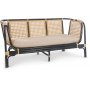 Marbella sofa - Rotting/svart