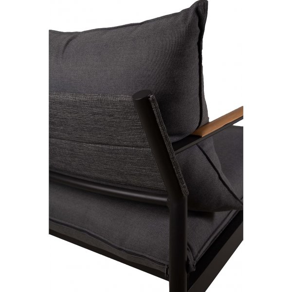 Seattle loungegruppe - Grå + Flekkfjerner for møbler Seattle loungegruppe - Grå + Flekkfjerner for møbler