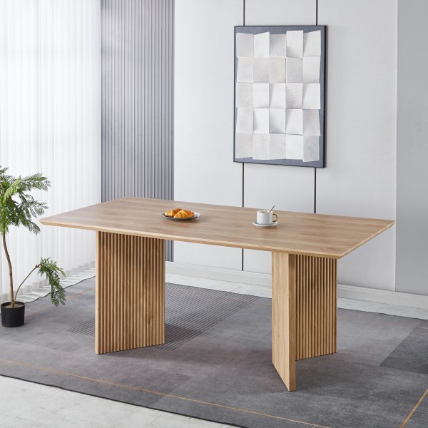 Crossby spisebord 180x90 cm - Eik