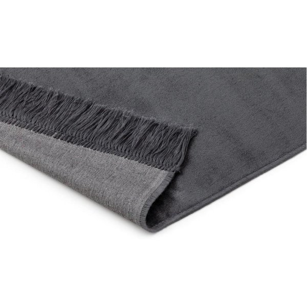 Kunstig silketeppe Granada - Antrasitt Kunstig silketeppe Granada - Antrasitt