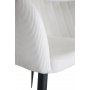 Karmstol Paolo - Svart / Beige Manchester