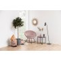 Lessebo rundt lampebord - Glass / Metall