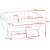 Musslan 2-seters sofa - Grnn / krom + Mbelpleiesett for tekstiler