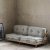 Heriya 2-seters sofa - Grå + Flekkfjerner for møbler
