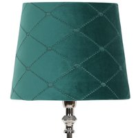 Velvet Diamond lampeskjerm 23 cm - Turkis Velvet Diamond lampeskjerm 23 cm - Turkis
