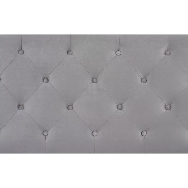 Binta sengeramme - Grå/valnøtt Binta sengeramme - Grå/valnøtt