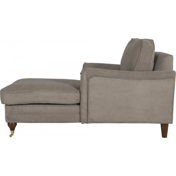 Sofa lenestol Howard mørk beige kordfløyel Sofa lenestol Howard mørk beige kordfløyel