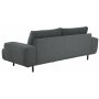 Andria 3-seters sofa - Mrkegr
