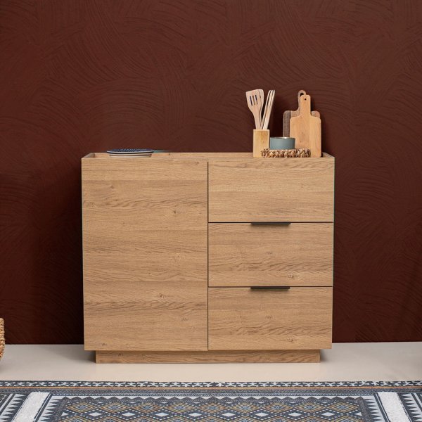 Lody skap 110 cm - Tre Lody skap 110 cm - Tre