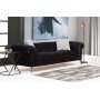 Costa 3-seters sofa - Svart
