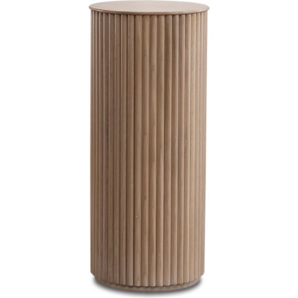 Sylinder pedestal - Whitewash