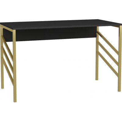Josephine skrivebord 120 x 60 cm - Gull/antrasitt