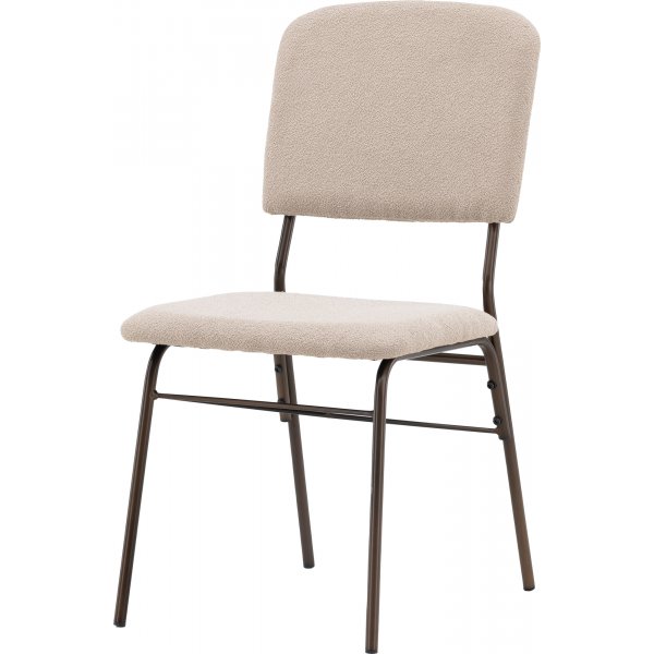 Spisestol i silke - Beige Spisestol i silke - Beige