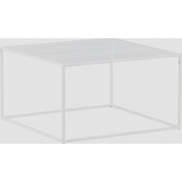 Netz salongbord 80 x 80 cm - Hvit Netz salongbord 80 x 80 cm - Hvit
