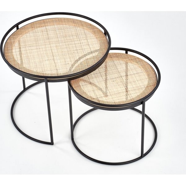 Utara salongbord Ø41/51 cm - Sort Utara salongbord Ø41/51 cm - Sort