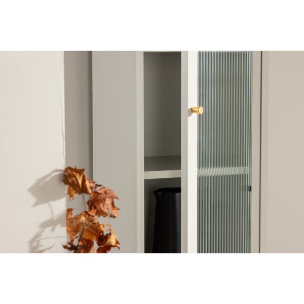 Cali vitrineskap - Beige Cali vitrineskap - Beige