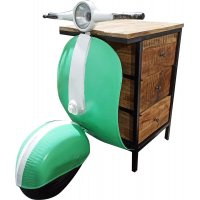 Vintage Vespa kommode / nattbord - Grønn / hvit Vintage Vespa kommode / nattbord - Grønn / hvit