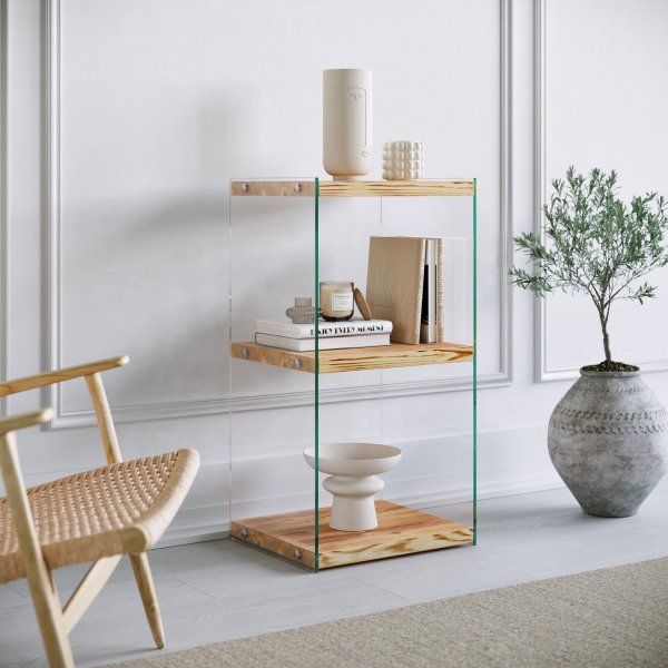 Niagara bokhylle 80 cm - Eik Niagara bokhylle 80 cm - Eik