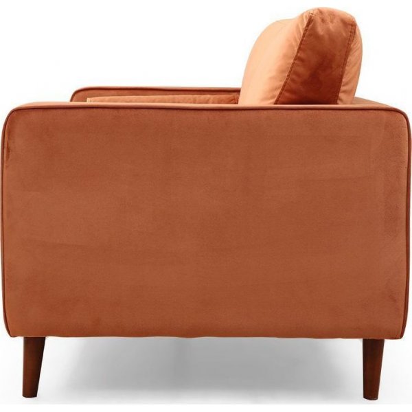Rome 3-seters sofa - Oransje Rome 3-seters sofa - Oransje